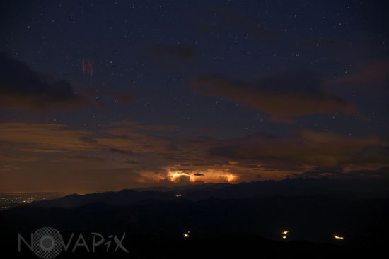 Orage et sprites