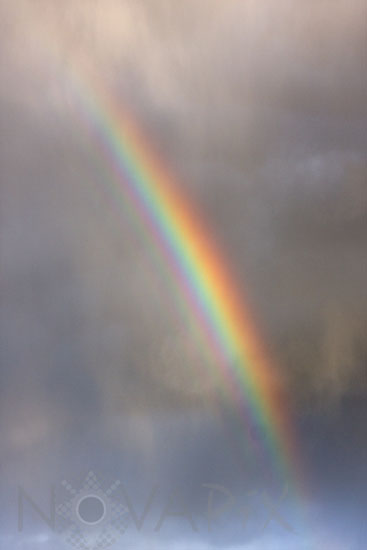 Rainbow with supernumerary rainbow