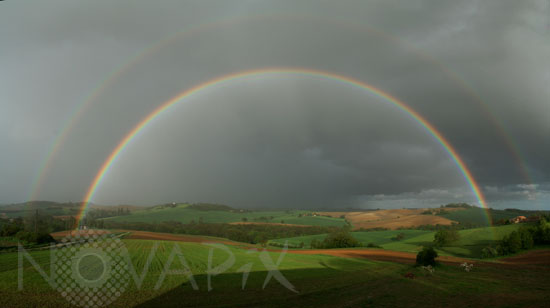 Double arc-en-ciel
