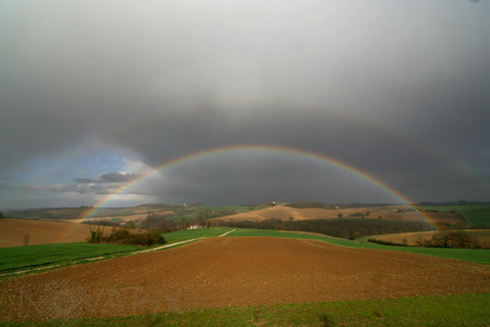 Double arc-en-ciel