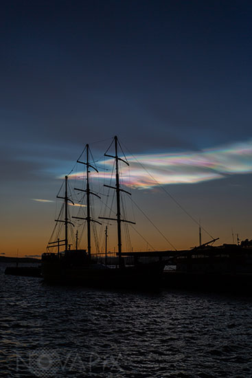Nuages nacrés - Norvège