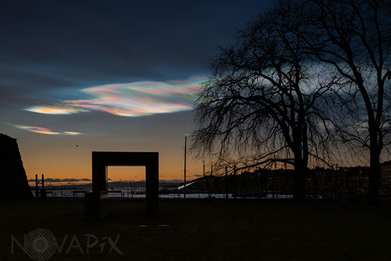 Nacreous Clouds in Oslo