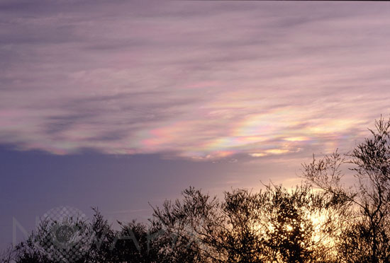 Nuage iridescent