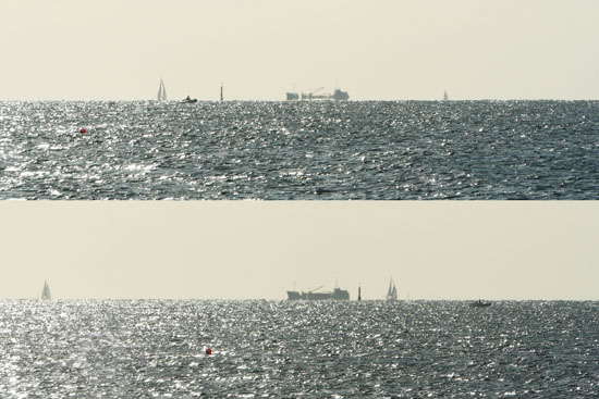 Inferior mirage