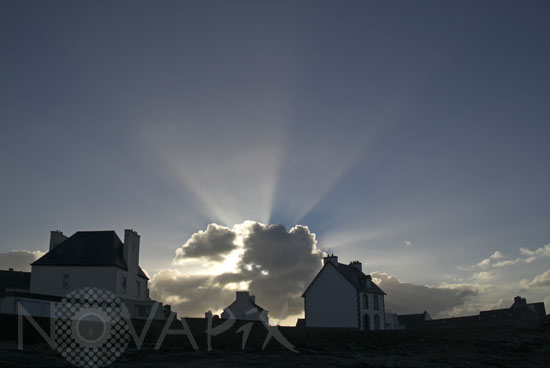 Rayons crépusculaires