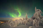 Aurore boréale -Finlande - 12/2005