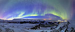 Aurore Boreale - Cascade de Godafoss - Islande