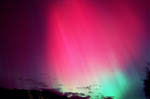 Aurore australe en Nouvelle-Zélande 2001