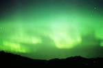 Aurore australe observée en Nouvelle-Zélande