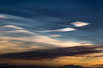 Nuages nacrés 