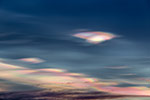 Nuages nacrés 