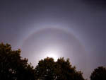 Halo autour de la Lune