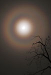 Couronne autour de la Lune