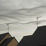 Nuages altostratus undulatus