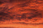Nuages au coucher de Soleil