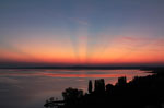 Rayons crépusculaires