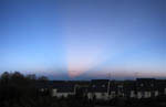 Rayons anticrépusculaires