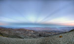 Rayons anticrépusculaires
