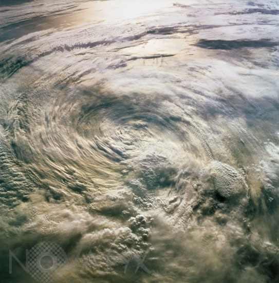 Tempête tropicale Iniki vue depuis l'espace 09/1992