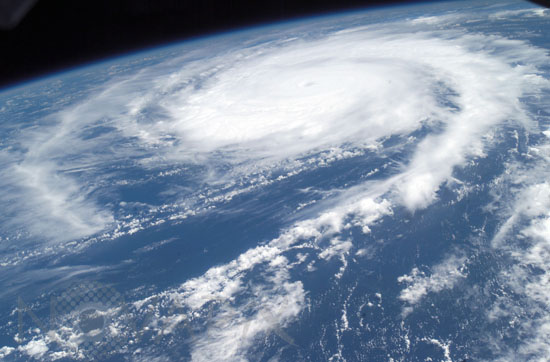 Ouragan Frances depuis ISS 08/2004