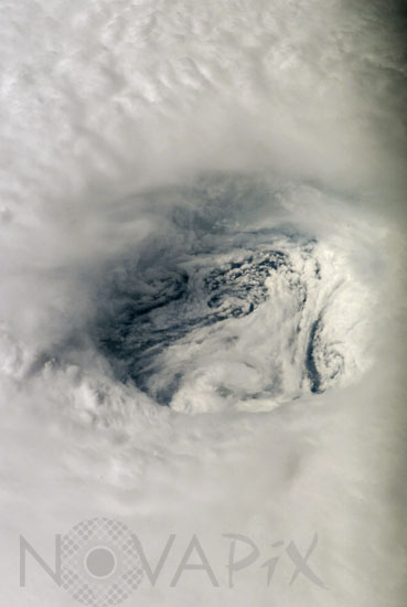 Hurricane Frances seen from space. 08/2004