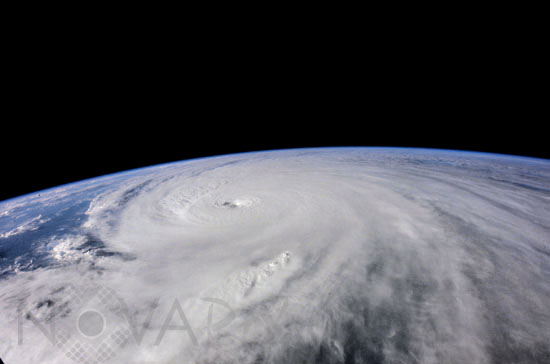 Ouragan Ivan vu depuis ISS 09/2004