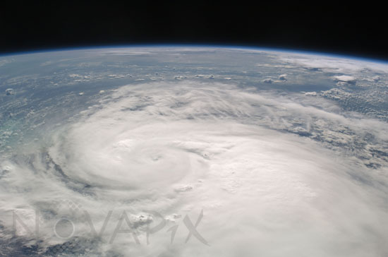 Tempête tropicale Fay vue depuis l'espace -08/2008