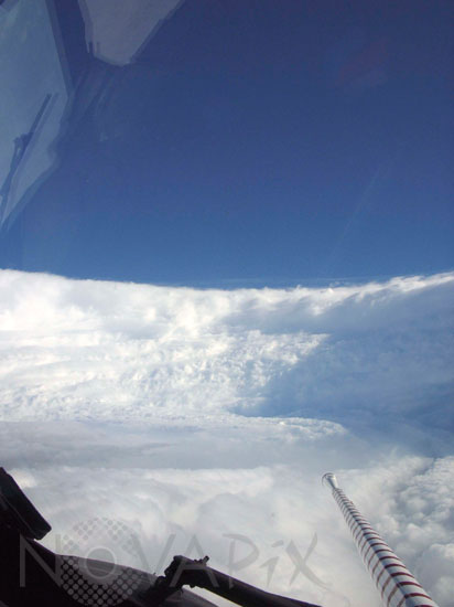 Dans l'oeil du cyclone Katrina