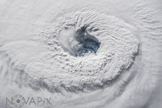 Eye of Hurricane Florence - 09/2018