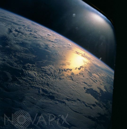 Nuages sur l'océan Indien 05/2000