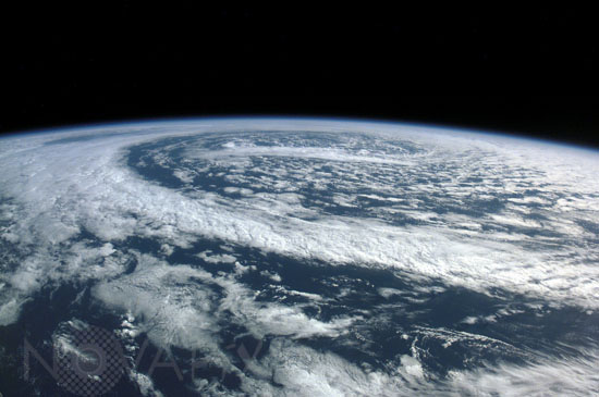 Nuages vus depuis l'espace