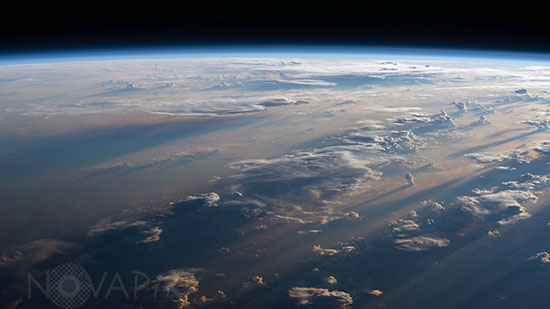 Clouds over Philippine Sea