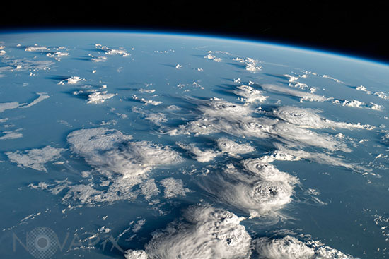 Terre: nuages et atmosphère