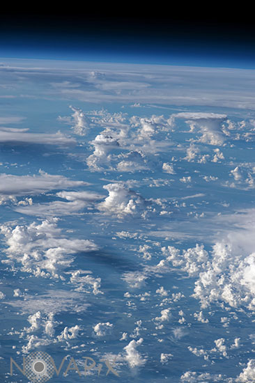 Terre: nuages et atmosphère