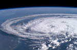 Ouragan Claudette depuis ISS 07/2003