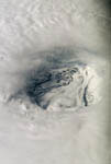 Ouragan Frances vu de l'espace- 08/2004