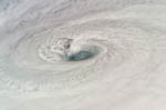 Ouragan Dean vu depuis la navette Endeavour