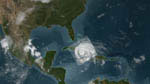 Ouragan Ike vu par satellite