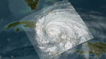 Ouragan Ike vu par satellite