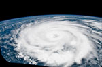 Ouragan Igor vu depuis l'espace