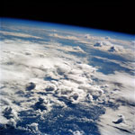 Orages vu par la navette Discovery- 09/1994
