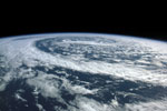 Nuages vus depuis l'espace