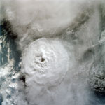 Orage vu depuis l'espace