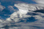 Orage vu depuis l'espace