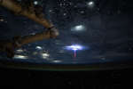 Sprite et orage vus depuis l'espace