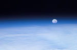La Lune dans l'atmosphère de la Terre