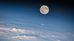 La Lune au-dessus de la Terre