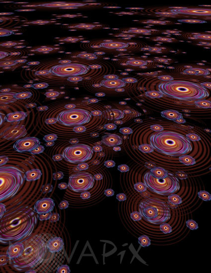 Des trous noirs partout dans l'univers