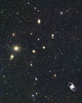 Amas de galaxies dans le Fourneau