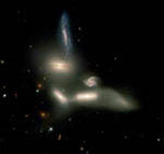 Groupe de galaxies Sextet de Seyfert dans le Serpent